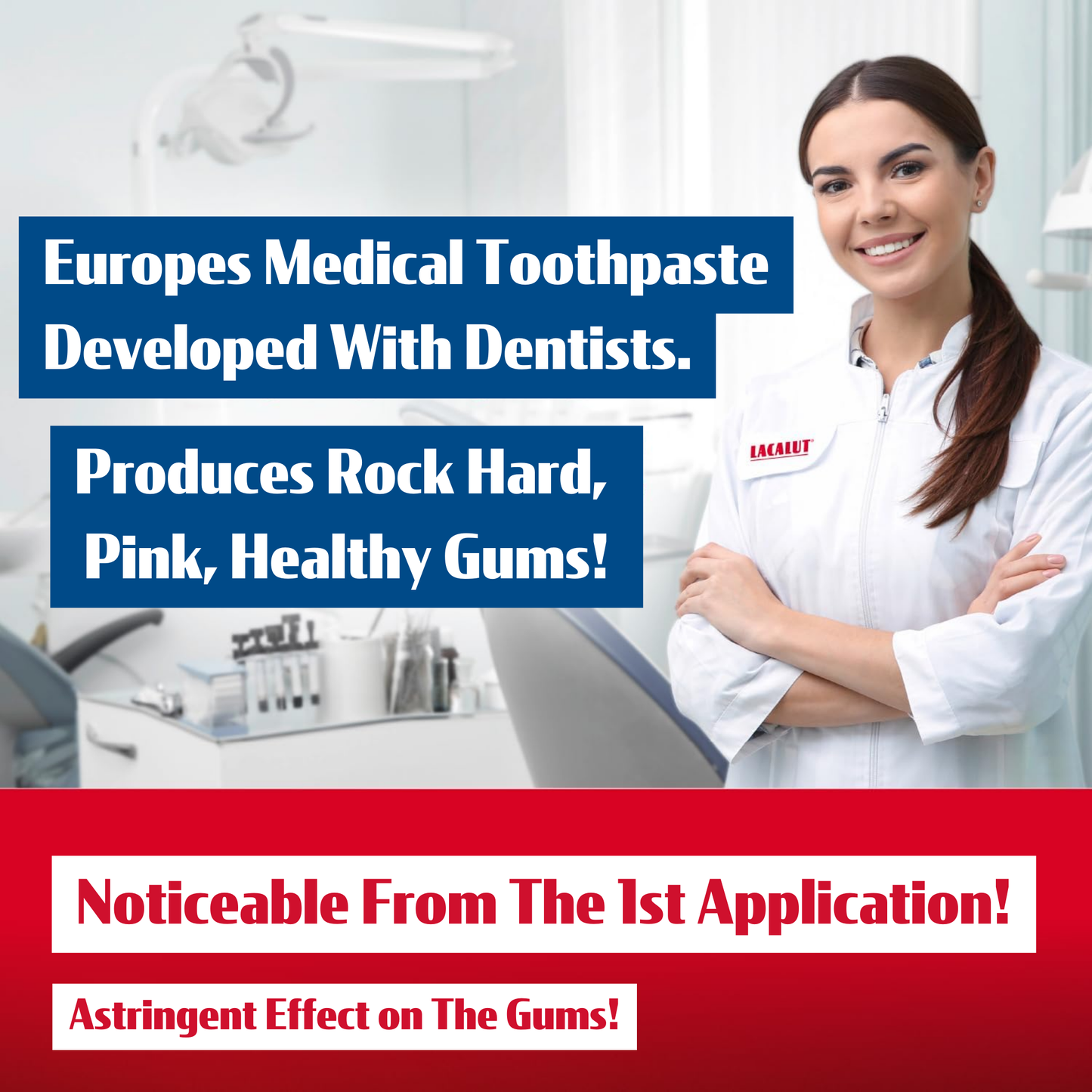 LACALUT® Aktiv 10ml Travel Size