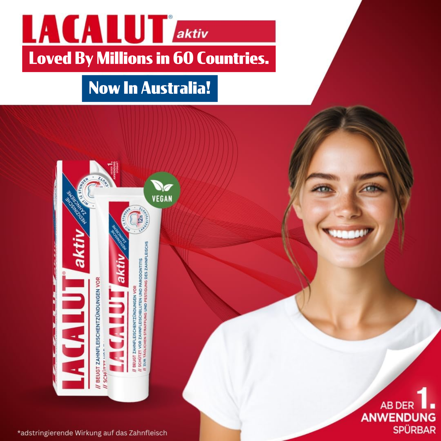 LACALUT® Aktiv 10ml Travel Size