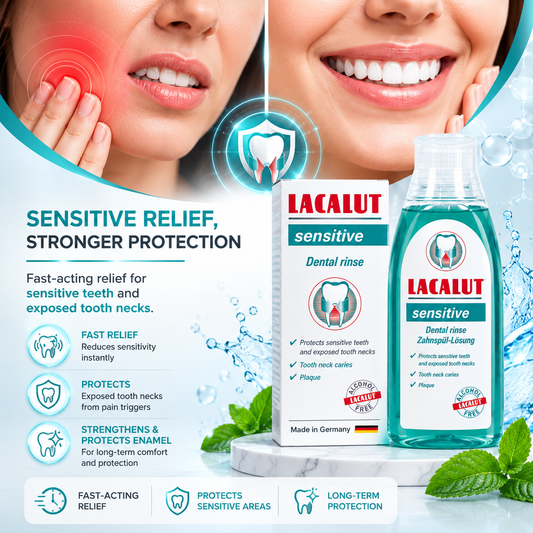 LACALUT SENSITIVE - relief for sensitive teeth