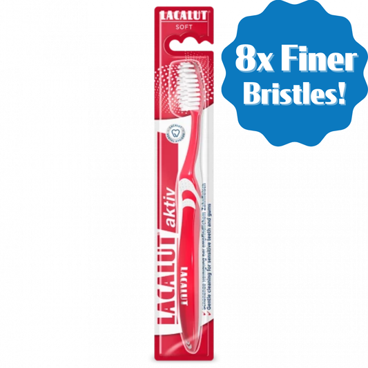 LACALUT® 8x Micro-Fine Bristle Gingivitis Toothbrush