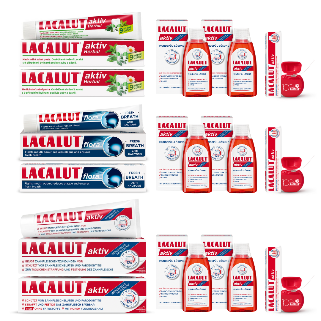 LACALUT® Black Friday $115 Gift Pack: Get Our Global Best Sellers as a FREE Gift!