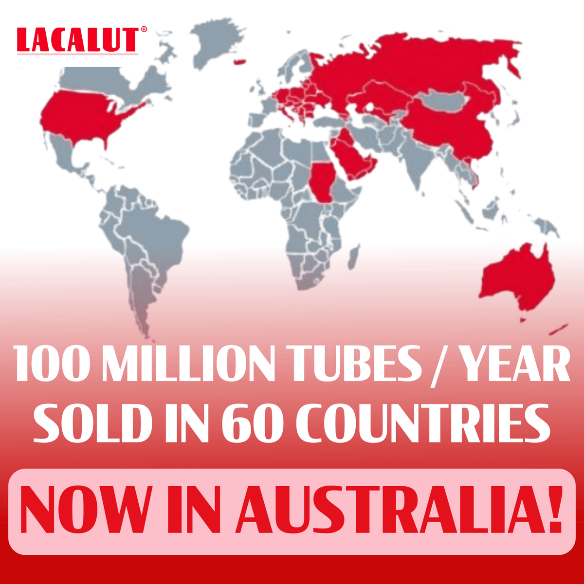 LACALUT® CDU Pack - 40 x 10ml Travel Size Gingivitis Toothpaste For Gum Disease (view 15)