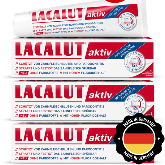 LACALUT® AKTIV Gingivitis Toothpaste - 3 x 75ml