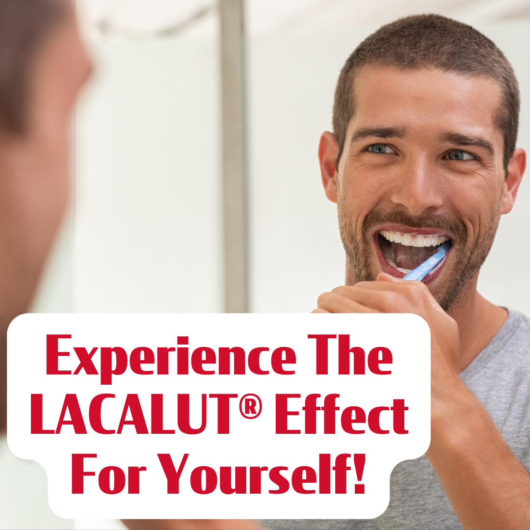 3 x LACALUT® Aktiv 75ml With 1 Bonus Travel Size Tube