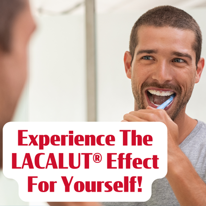 3 x LACALUT® Aktiv 75ml With 1 Bonus Travel Size Tube