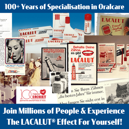 LACALUT® FLORA - Halitosis / Bad Breath Mouthwash - 2 x 300ml