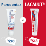 LACALUT® CDU Pack - 40 x 10ml Travel Size Gingivitis Toothpaste For Gum Disease (view 14)
