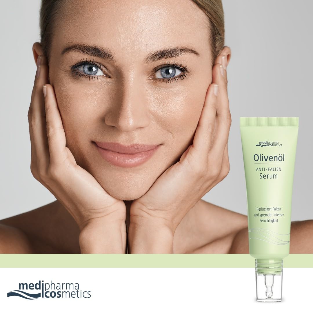 Olive oil Anti-Wrinkle Moisturising Serum  | Medipharma Cosmetics® 30ml