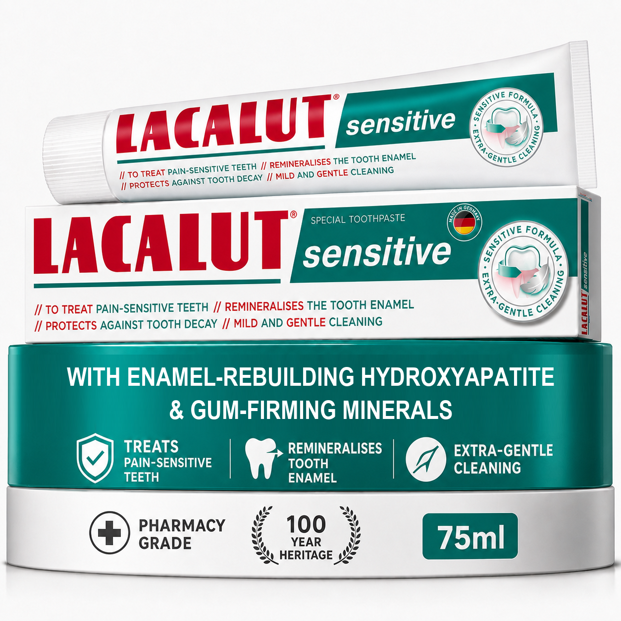 LACALUT Sensitive toothpaste 75ml