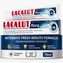 Fresh-Breath Toothpaste For Strong Bad Breath | Tackles Mouth Odour at The Source | LACALUT® FLORA 75ml