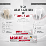 LACALUT® WHITE & REPAIR 75ml — Whitening Toothpaste For Enamel Repair (view 2)