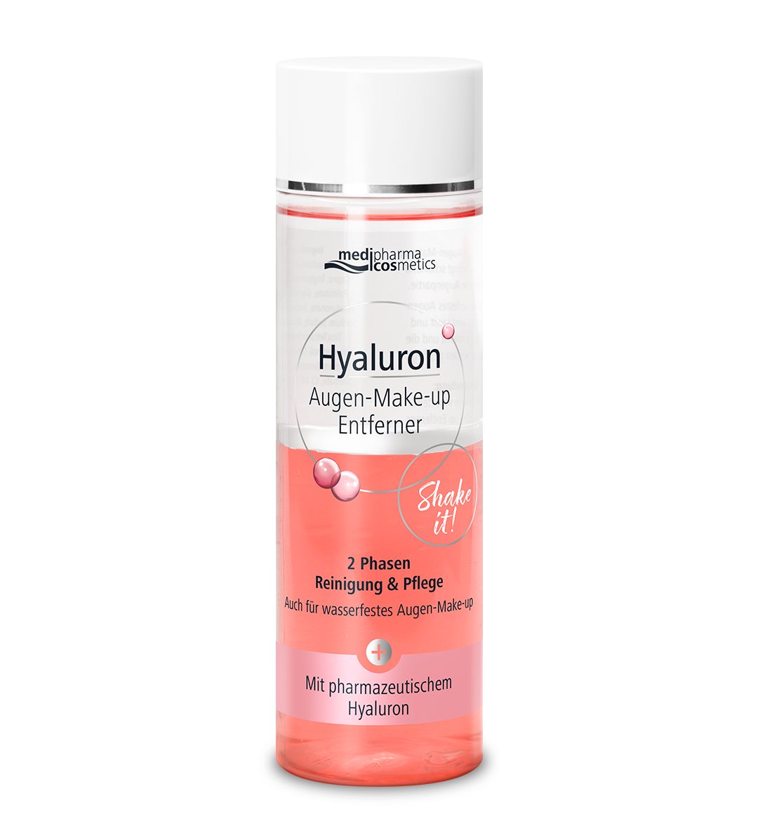 Hyaluron Eye Make-Up Cleanser | Removes Waterproof Eye Make-Up | Medipharma Cosmetics® Make-Up Cleanser 200ml