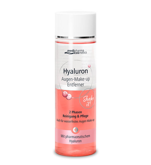 Hyaluron Eye Make-Up Cleanser | Removes Waterproof Eye Make-Up | Medipharma Cosmetics® Make-Up Cleanser 200ml