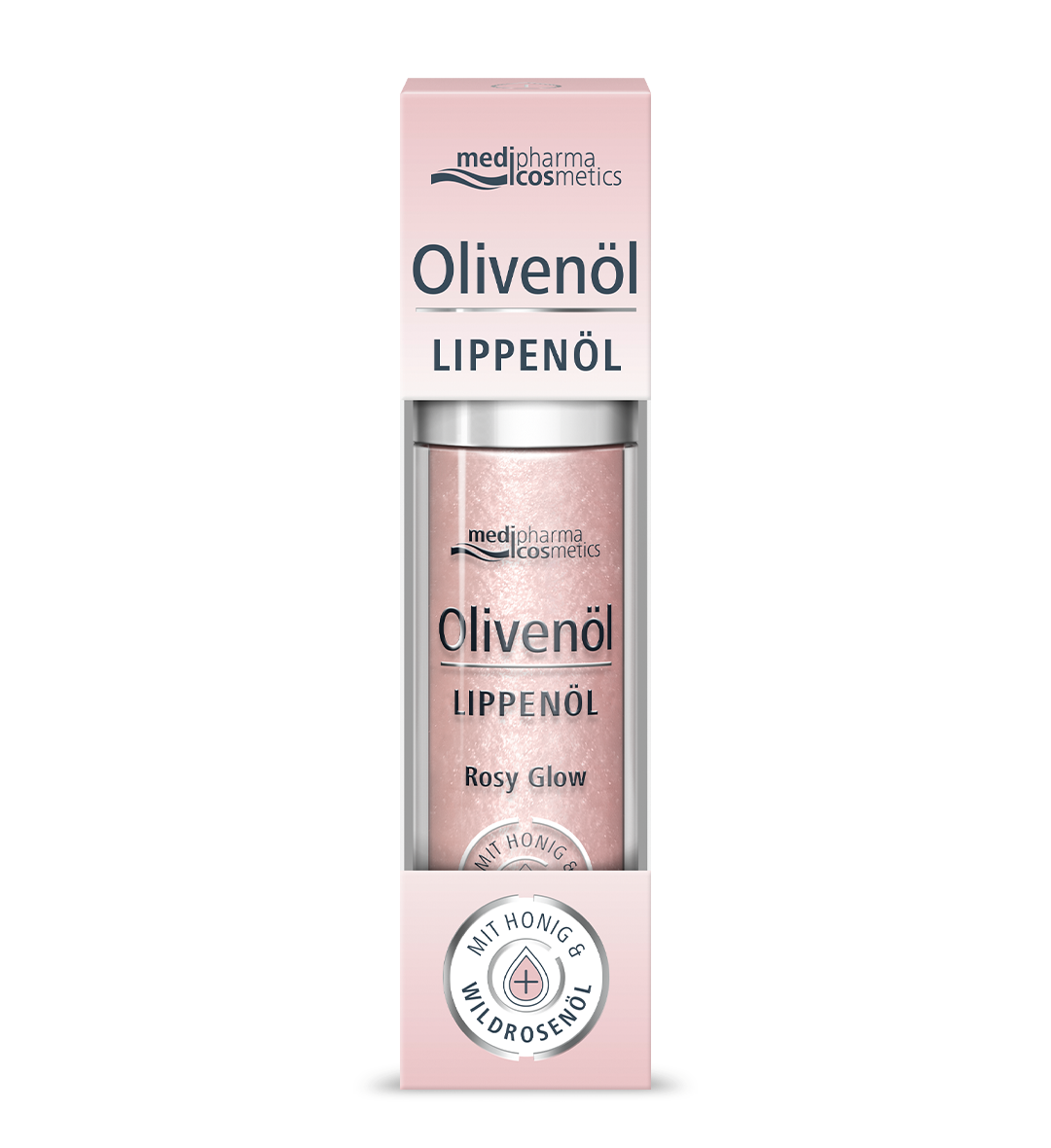 Medipharma Cosmetics® 4ml — Olive Oil Lip Oil Rosy Glow (view 5)