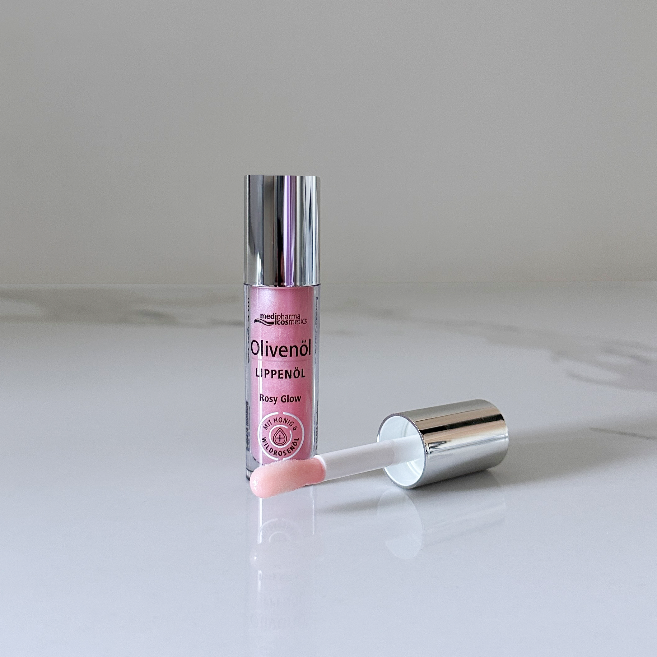 Olive Oil Lip Oil Rosy Glow  | Medipharma Cosmetics® 4ml