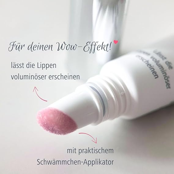 Hyaluronic acid lip volumizing cream rosé  | Medipharma Cosmetics® 7ml