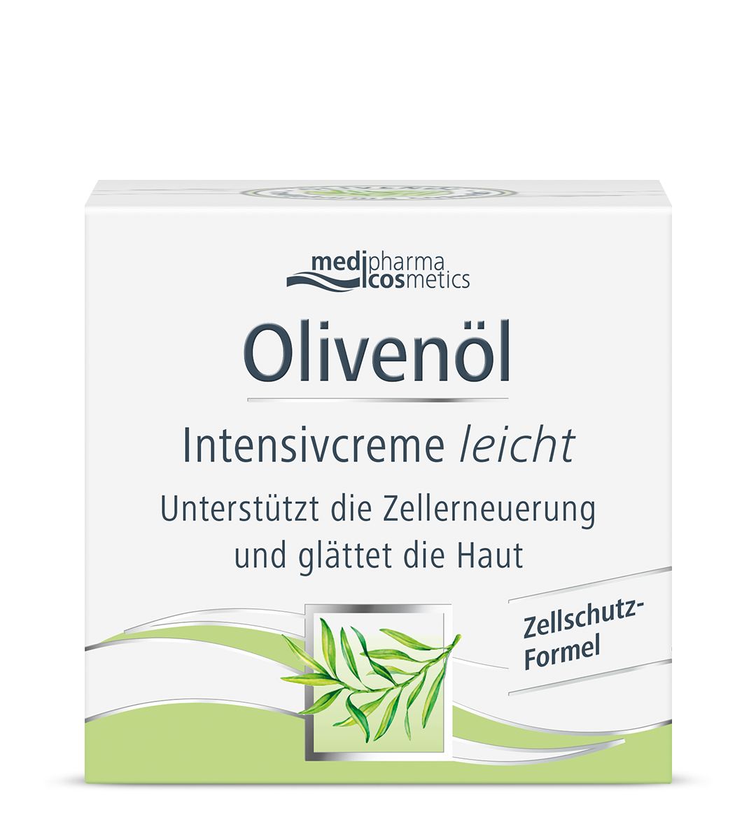 Medipharma Cosmetics Olive Oil Intensive Cream 50ml — Intensive Olive Oil Moisturizing Cream For Face, Neck & Cleavage