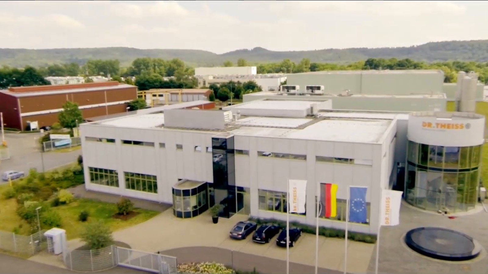 Dr. Theiss Naturwaren headquarters, Homburg, Saarland, Germany