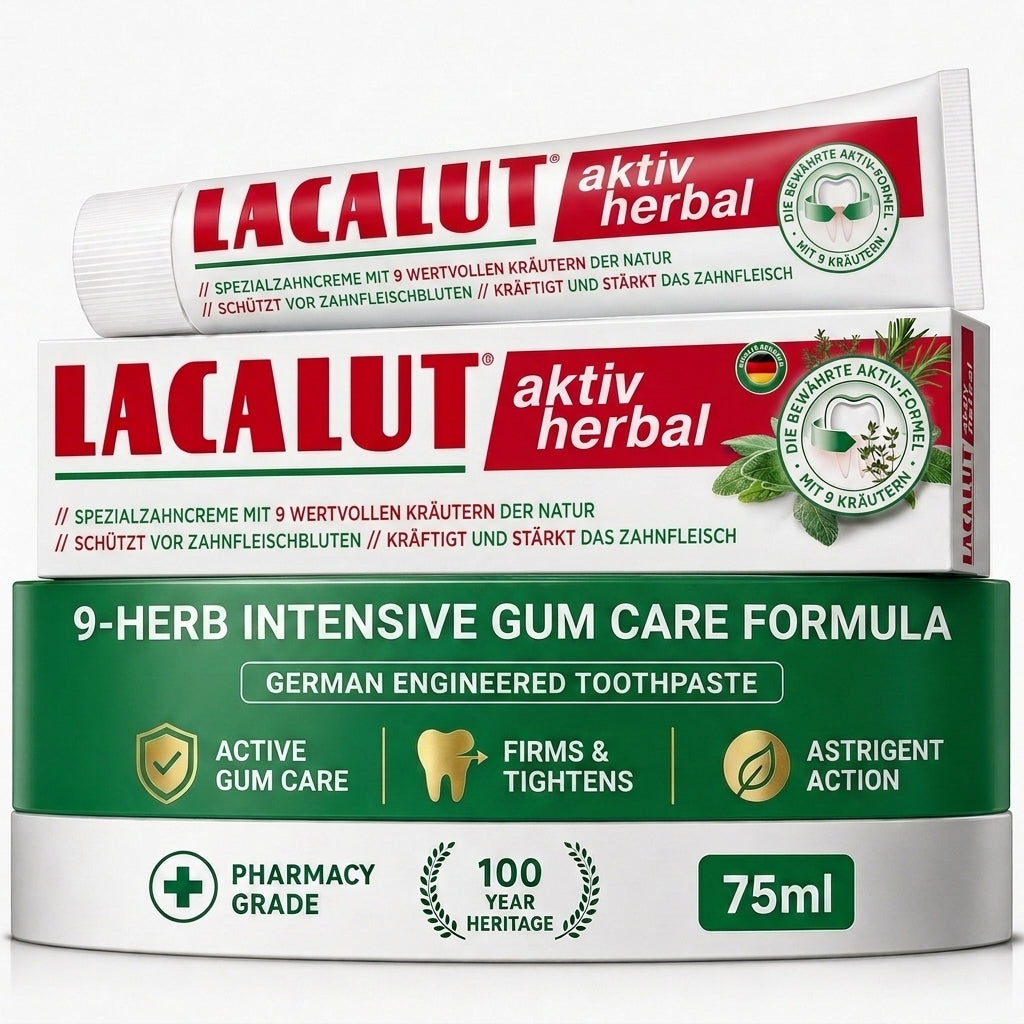 LACALUT HERBAL German toothpaste 75ml with botanical blend