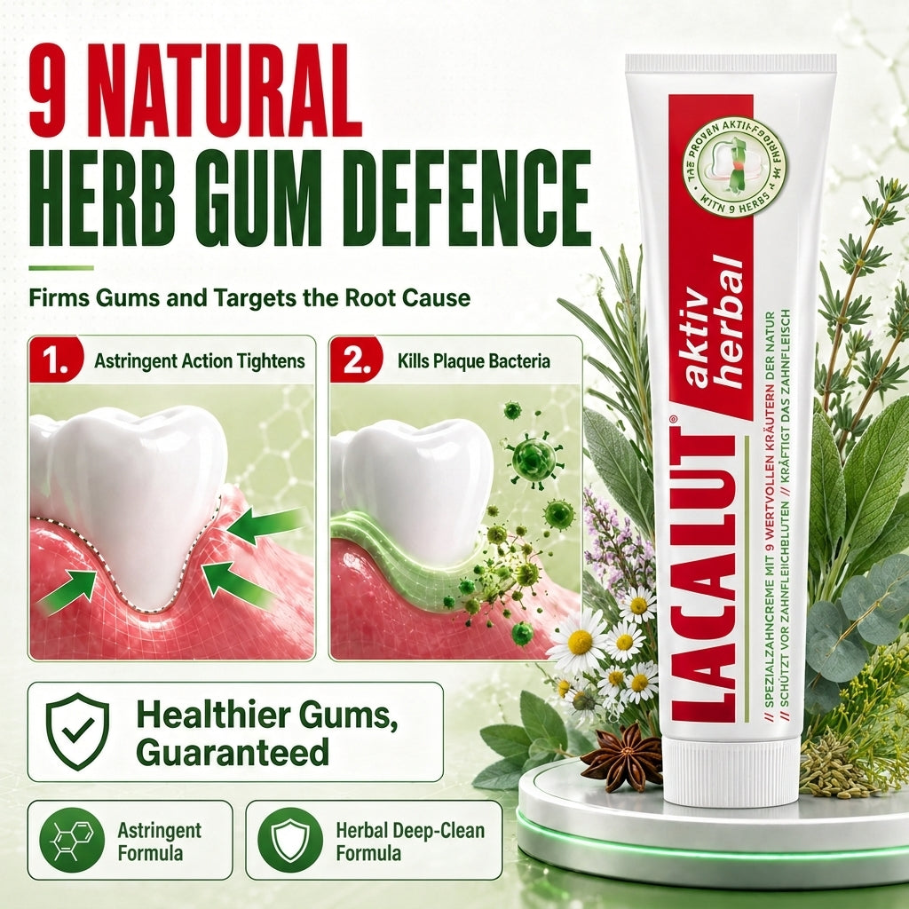 LACALUT HERBAL German toothpaste 75ml with botanical blend — view 4