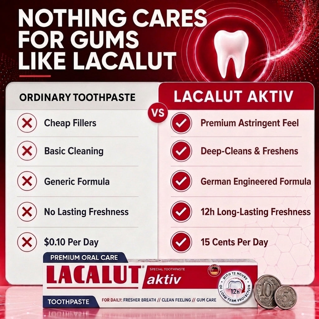 LACALUT AKTIV German gum-care toothpaste 75ml — view 7