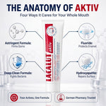 LACALUT AKTIV German gum-care toothpaste 75ml — view 4
