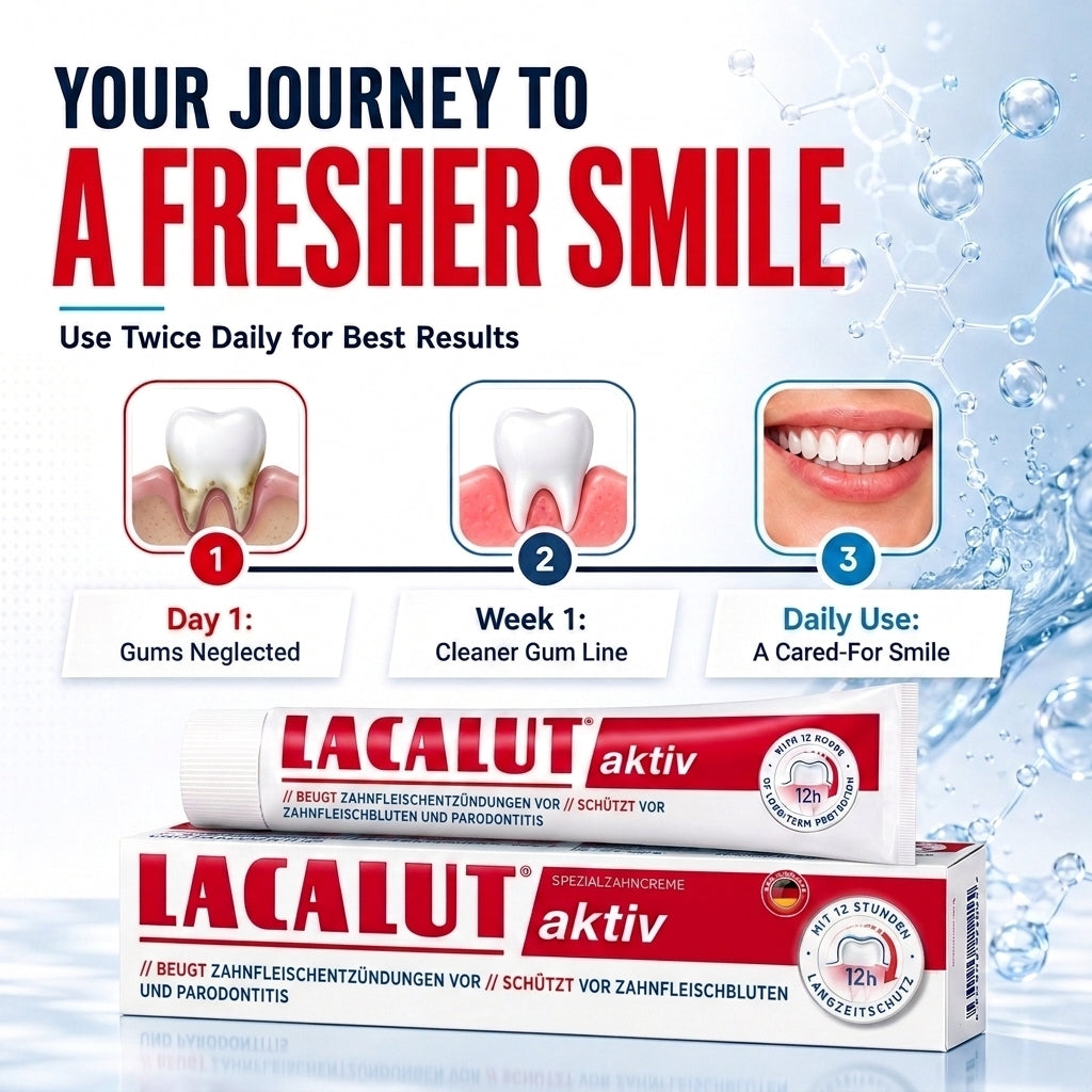 LACALUT AKTIV German gum-care toothpaste 75ml — view 6
