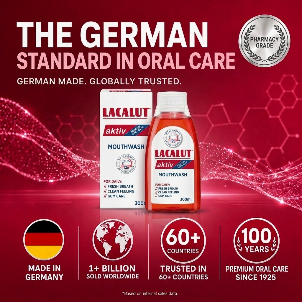 LACALUT AKTIV gum-care mouthwash 300ml — view 8