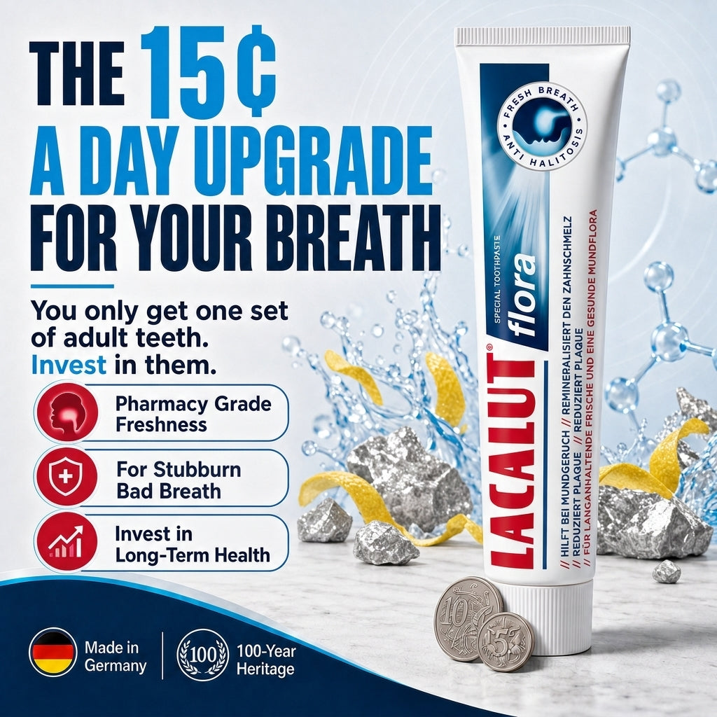 LACALUT FLORA fresh-breath toothpaste 75ml — view 5