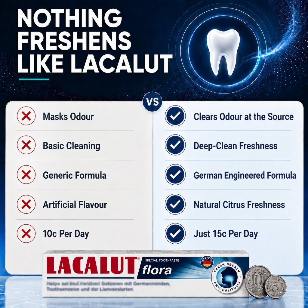 LACALUT FLORA fresh-breath toothpaste 75ml — view 4