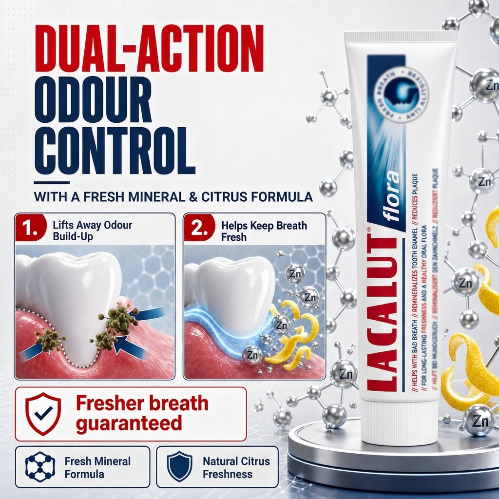LACALUT FLORA fresh-breath toothpaste 75ml — view 2