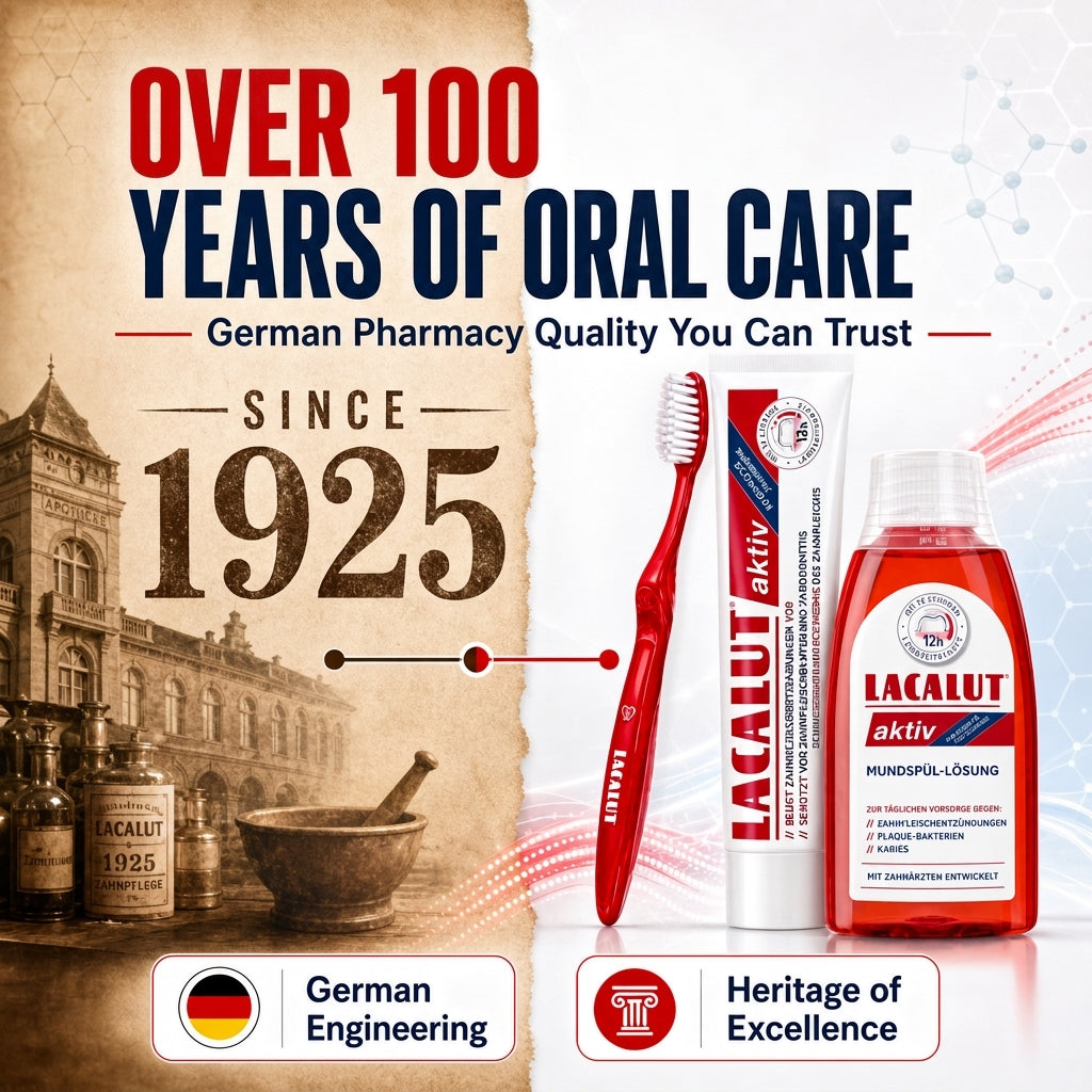 LACALUT AKTIV complete gum-care kit with toothpaste, toothbrush and mouthwash — view 7