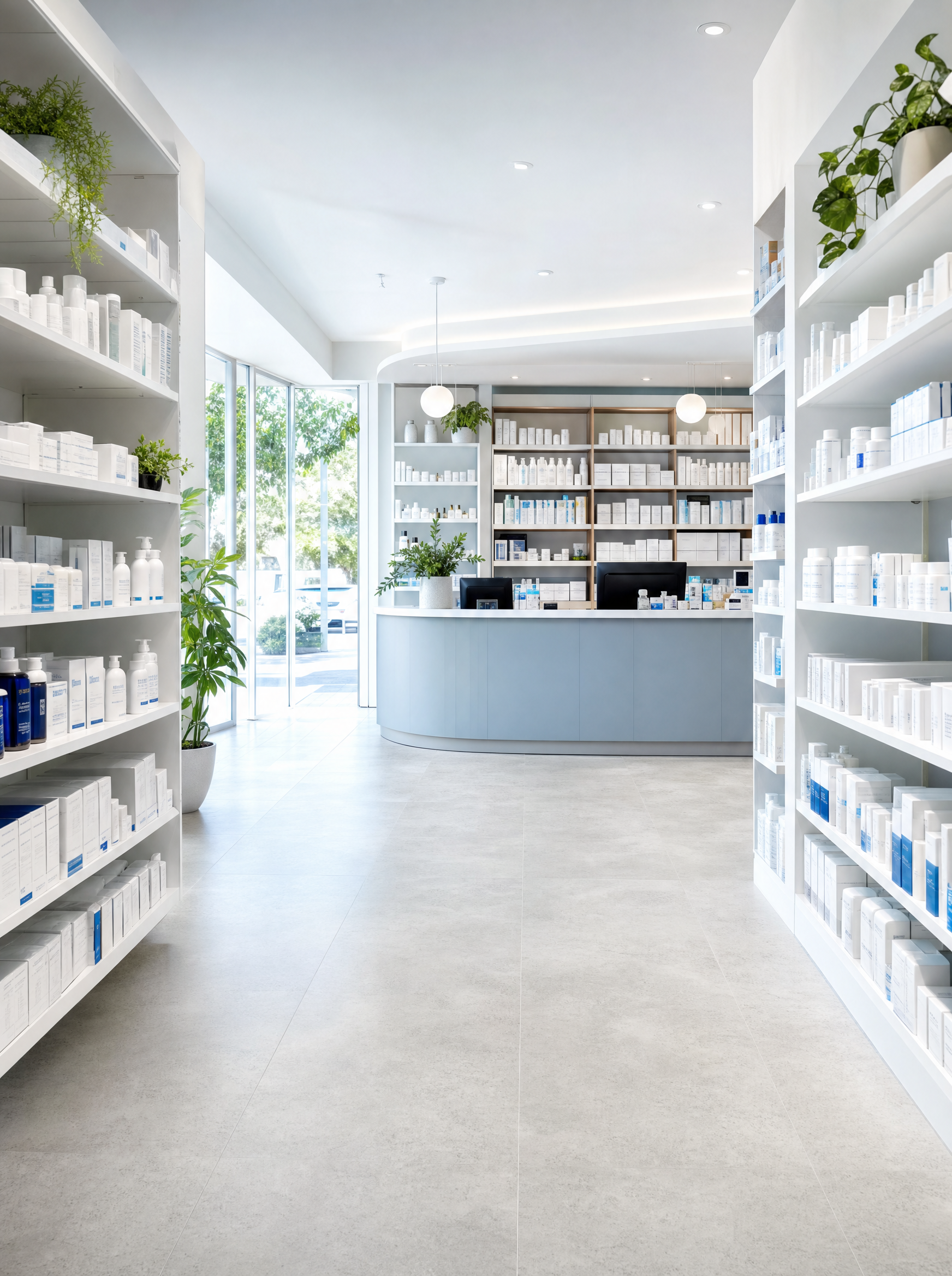 Australian pharmacy interior