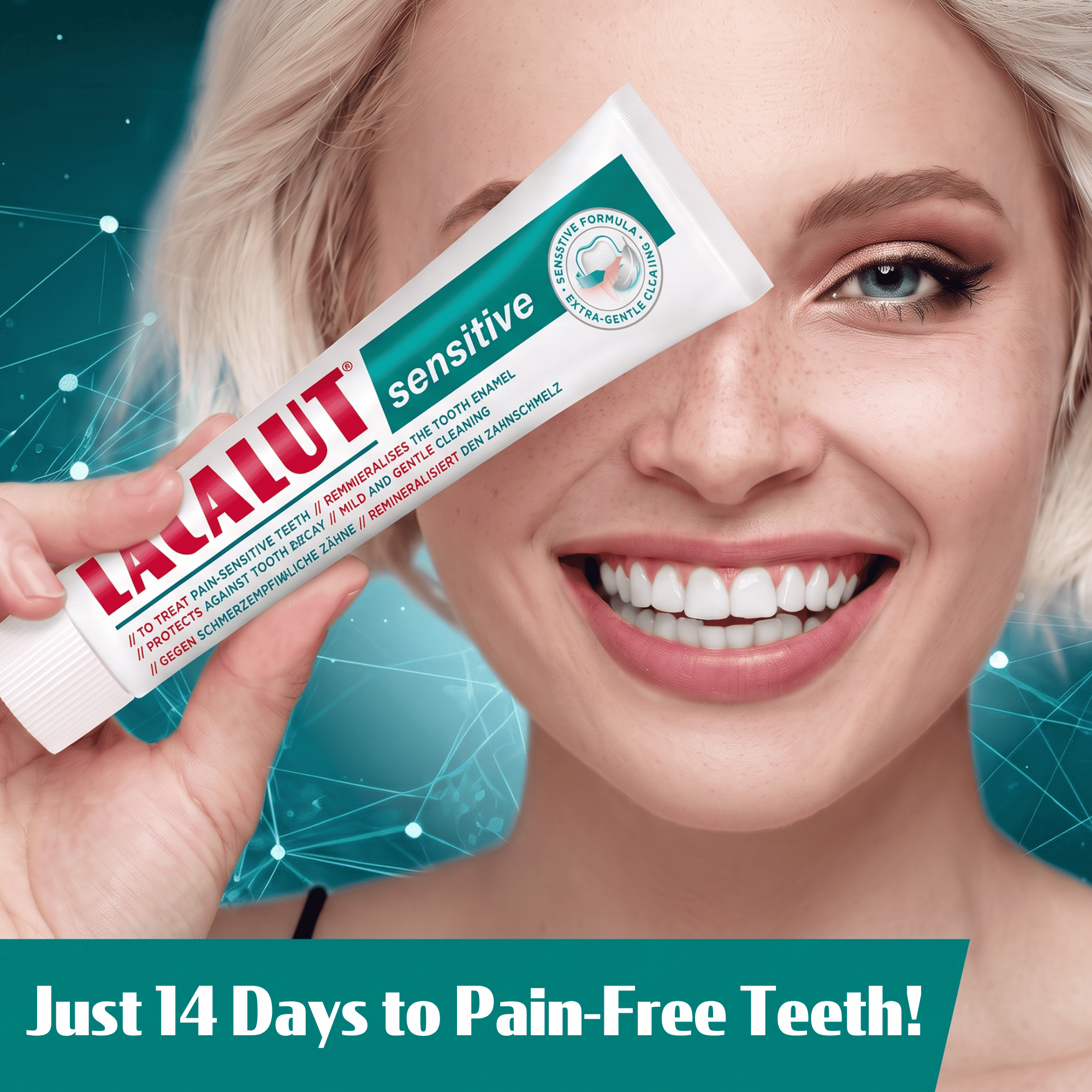 LACALUT Sensitive - Just 14 Days to Pain-Free Teeth