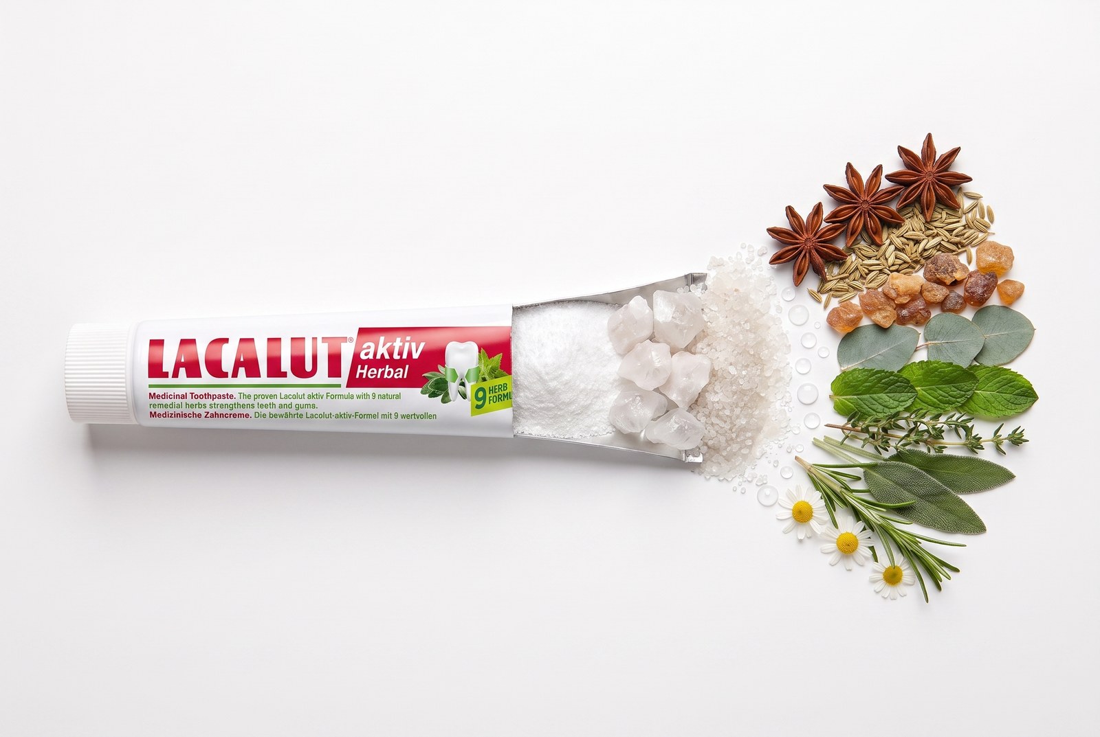 LACALUT AKTIV Herbal ingredients