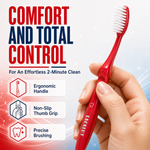 LACALUT AKTIV toothbrush with ultra-fine bristles for gentle gum-line cleaning — view 4
