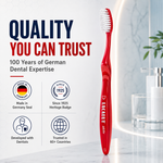 LACALUT AKTIV toothbrush with ultra-fine bristles for gentle gum-line cleaning — view 5